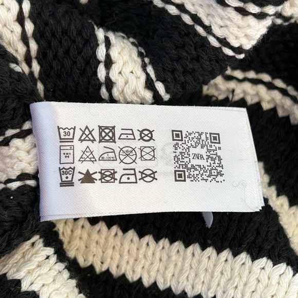 ZARA sM cardigan-pockets-designer inspired-sltly cropped LOOKS NEW-retail $105 - Picture 6 of 6